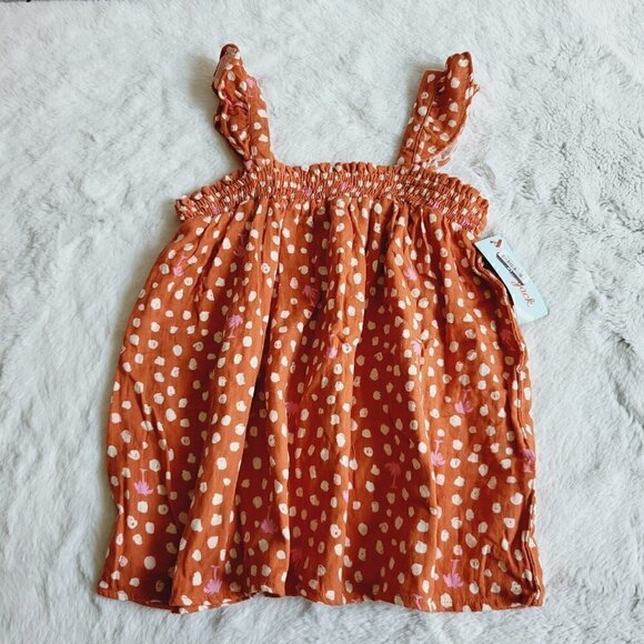 Cat & Jack, Girls' Gauze Shirt, 3KIDG-Z - Picture 2 of 4